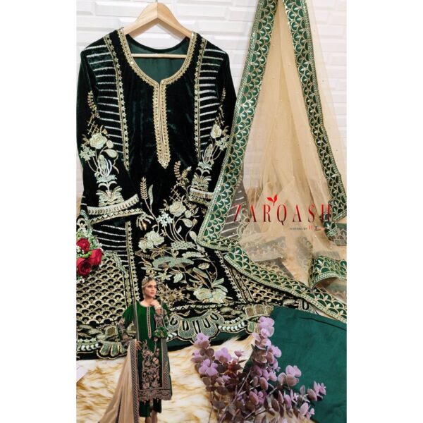 Ready Made Velvet Suits Pakistani