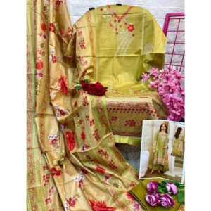 Cotton Printed Salwar Suit Material
