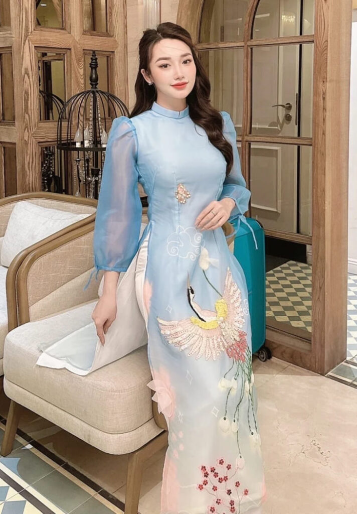 Vietnamese Style Ao Dai High Slit Kurta