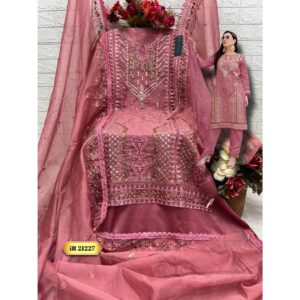 Buy Pakistani Organza Dress Online