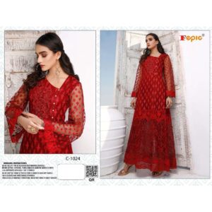 Nikkah Red Traditional Pakistani Wedding Dresses Online in India