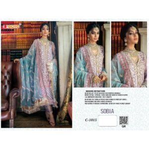 Organza Dress Designs Pakistani Collection