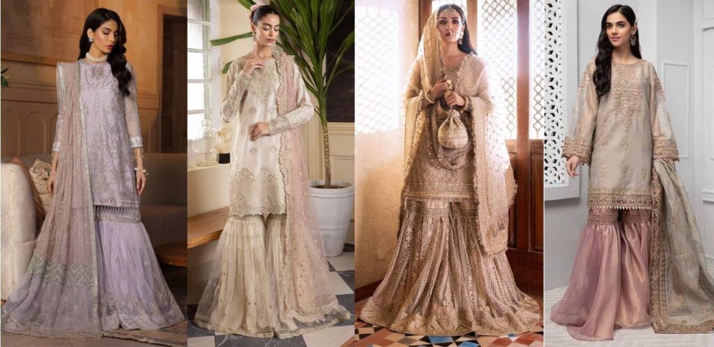 Popular Trending Pakistani Dress Patterns - Gharara