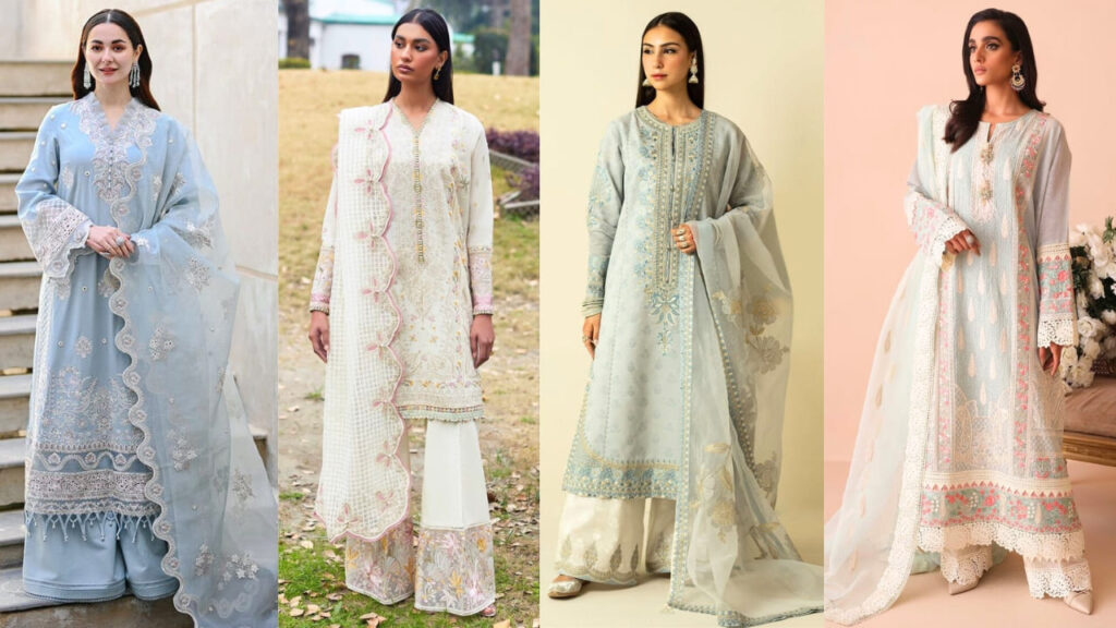 Popular Trending Pakistani Dress Patterns - Palazzo Suits