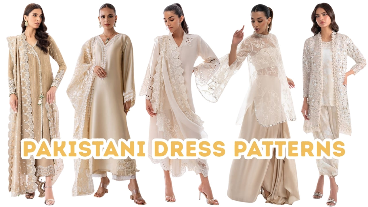 Top Pakistani Dresses Pattern in Trend